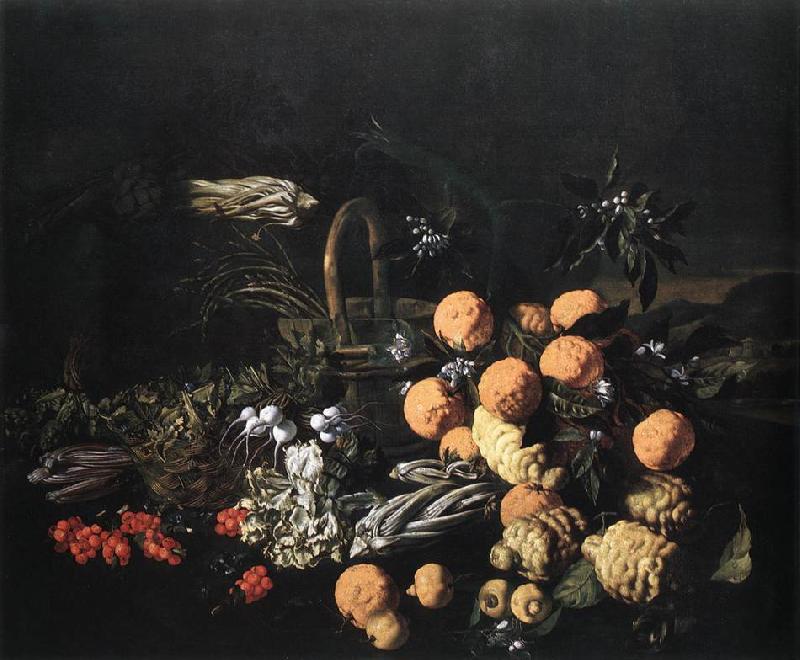 RUOPPOLO, Giovanni Battista Still-life in a Landscape asf oil painting picture